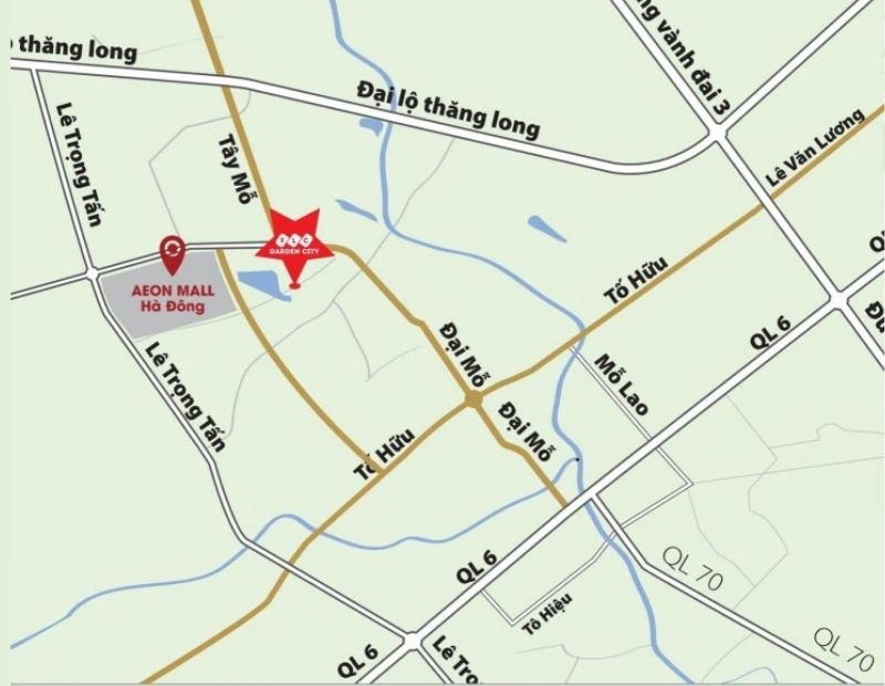 Khu đô thị FLC Garden City: Vị trí, tiện ích, tiềm năng dự án Mạng lưới giao thông xung quanh khu đô thị FLC Garden City