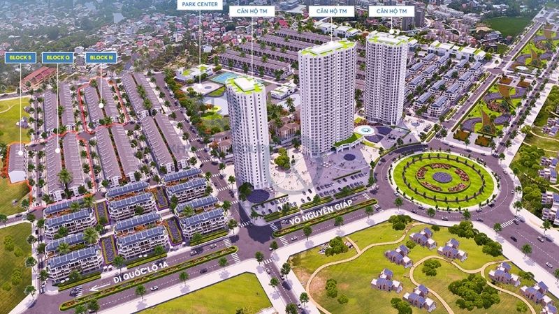 Khu đô thị mới An Cựu City: Vị trí, tiện ích, tiềm năng dự án Tổng quan khu đô thị mới An Cựu City (Nguồn: Guland)