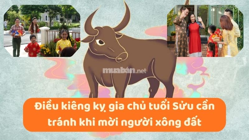 Tuổi xông đất cho gia chủ tuổi Sửu năm 2026 may mắn, tài lộc Điều kiêng kỵ gia chủ tuổi Sửu cần tránh khi mời người xông đất cho năm 2026