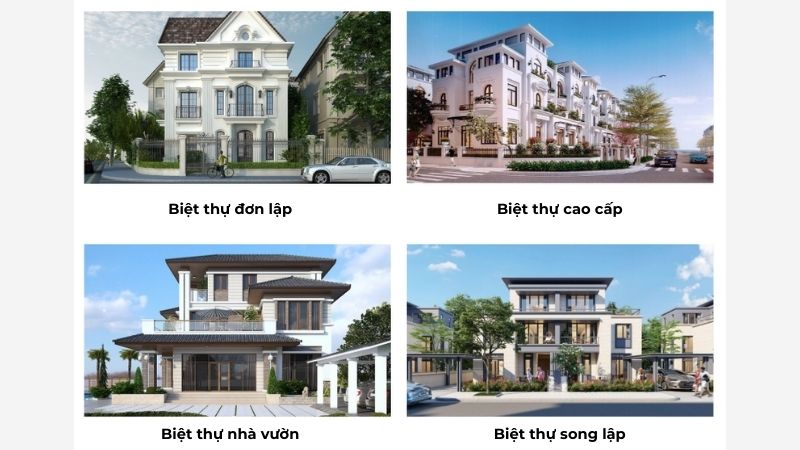 Khu đô thị Vườn Cam: Vị trí, tiện ích, tiềm năng dự án Loại hình biệt thự sang trọng tại khu đô thị Vườn Cam