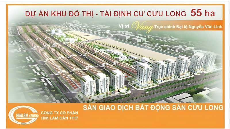 Khu đô thị Cửu Long: Vị trí, tiện ích, tiềm năng dự án Công ty Đầu tư BĐS Cửu Long là chủ đầu tư của Khu đô thị Cửu Long, Cần Thơ