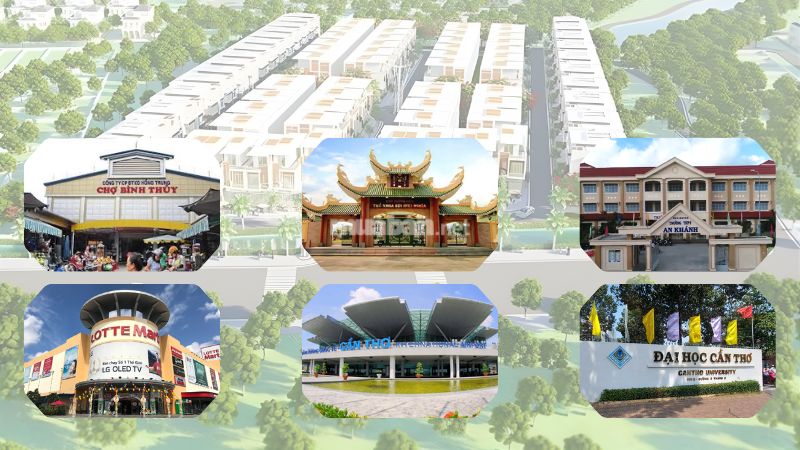 Khu đô thị Cửu Long: Vị trí, tiện ích, tiềm năng dự án Tiện ích ngoại khu xung quanh Khu đô thị Cửu Long khá đa dạng