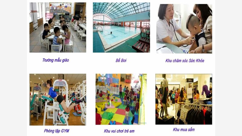 Khu đô thị Vĩnh Hoàng: Vị trí, tiện ích, tiềm năng dự án Tiện ích nội khu tại khu đô thị Vĩnh Hoàng