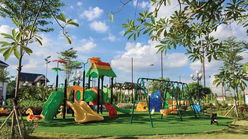 Khu đô thị Sunny Garden City: Vị trí, tiện ích, tiềm năng dự án Hệ thống công viên cây xanh và khu vui chơi mang đến sự thuận tiện cho người dân (Nguồn: CEO Group)