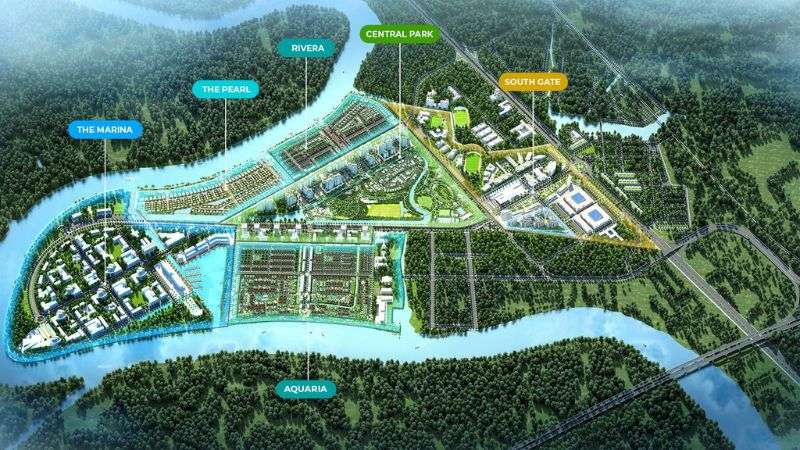 Khu đô thị Waterpoint: Vị trí, tiện ích, tiềm năng dự án Quy mô phát triển của khu đô thị Waterpoint