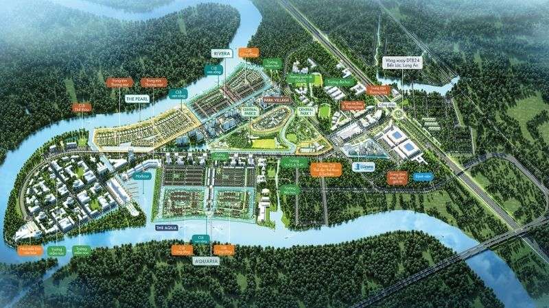 Khu đô thị Waterpoint: Vị trí, tiện ích, tiềm năng dự án Tổng quan tiện ích nội khu khu đô thị Waterpoint