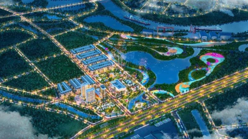 Khu đô thị Đồng Sơn: Vị trí, tiện ích, tiềm năng dự án Tổng quan khu đô thị Đồng Sơn từ trên cao (Nguồn: CafeF.vn)