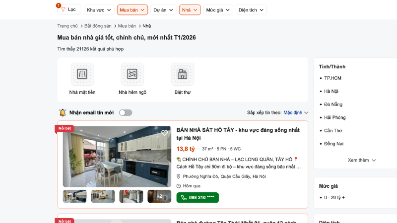 Tuổi 1979 làm nhà năm 2026: Ngày đẹp, lưu ý và cách hóa giải Trang listing bán nhà đất tại Muaban.net