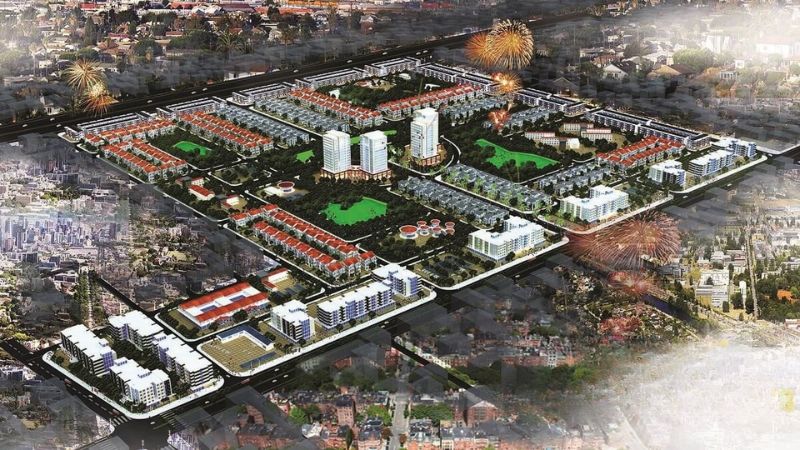 Khu đô thị Cienco 5 Mê Linh: Vị trí, tiện ích, tiềm năng dự án Toàn cảnh dự án Khu đô thị Cienco 5 Mê Linh