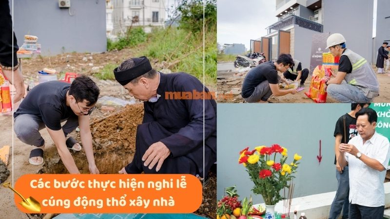 Ngày tốt động thổ tháng 4 năm 2026 chuẩn phong thủy Các bước thực hiện nghi lễ cúng động thổ xây nhà