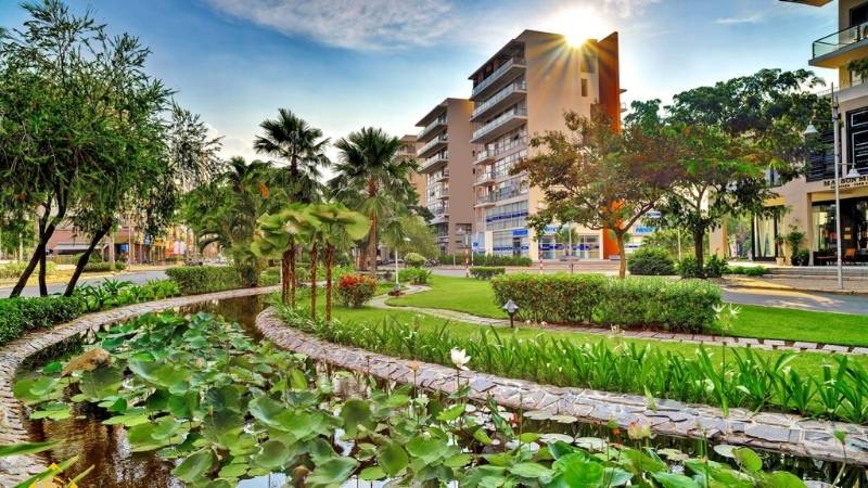 Khu đô thị Phú Mỹ Hưng: Vị trí, tiện ích, tiềm năng dự án Khu đô thị Phú Mỹ Hưng chú trọng đến không gian sống xanh