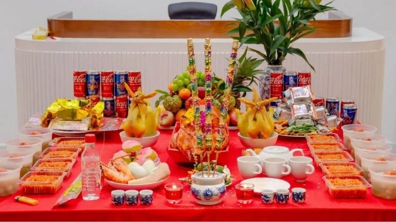 Ngày tốt động thổ tháng 6 năm 2026 chuẩn phong thủy Mâm cúng động thổ cần trình bày chỉn chu, đủ lễ vật