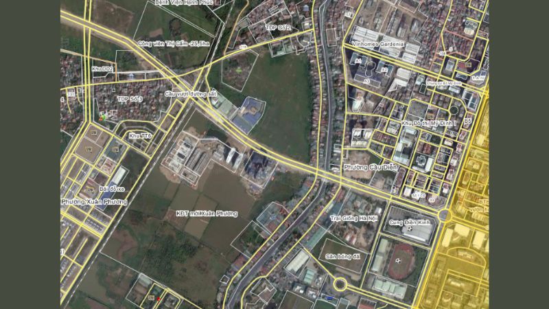 Khu đô thị sinh thái Xuân Phương: Vị trí, tiện ích, tiềm năng dự án Vị trí chiến lược của khu đô thị sinh thái Xuân Phương