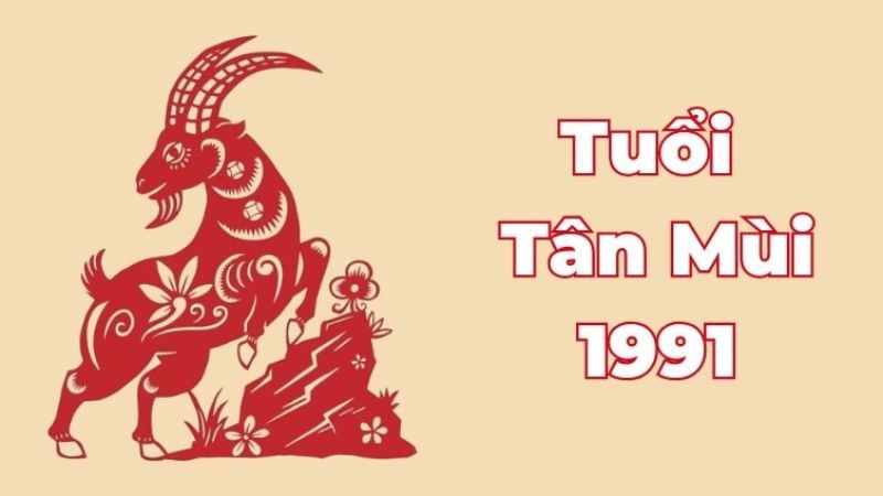 Tuổi 1991 làm nhà năm 2026: Ngày đẹp, lưu ý và cách hóa giải Tuổi Tân Mùi 1991 cầm tinh con dê (Nguồn: OneShop)