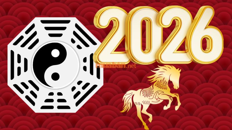 Tuổi đẹp làm nhà năm 2026 mang lại may mắn, tài lộc Tổng quan về phong thủy năm Bính Ngọ 2026