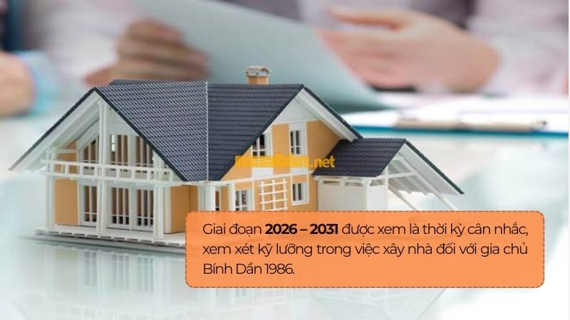 Tuổi 1986 làm nhà năm 2026: Ngày đẹp, lưu ý và cách hóa giải Gia chủ 1986 cần cân nhắc kỹ lưỡng khi xây nhà trong 2026 - 2031