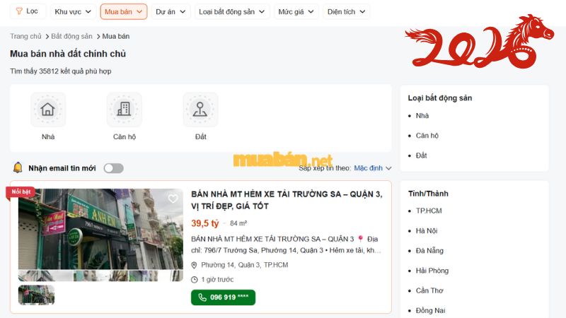Tuổi 1997 làm nhà năm 2026: Ngày đẹp, lưu ý và cách hóa giải Mua nhà hợp phong thuỷ 2026 tại Muaban.net