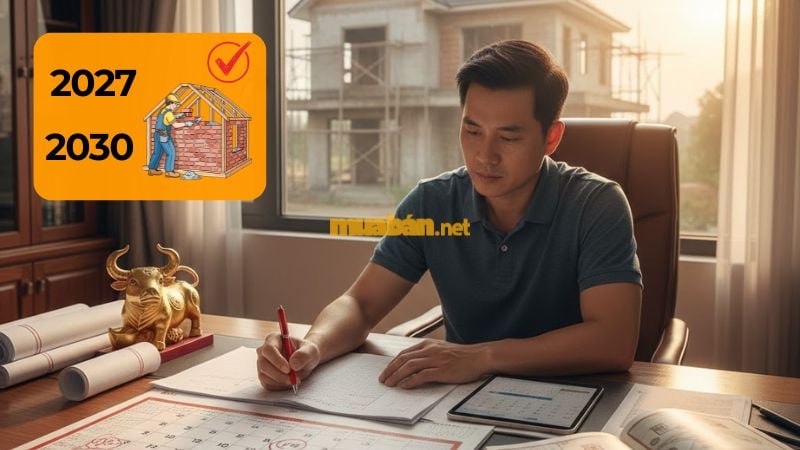 Tuổi 1997 làm nhà năm 2026: Ngày đẹp, lưu ý và cách hóa giải Gia chủ 1997 nên xây nhà năm 2027 và 2030