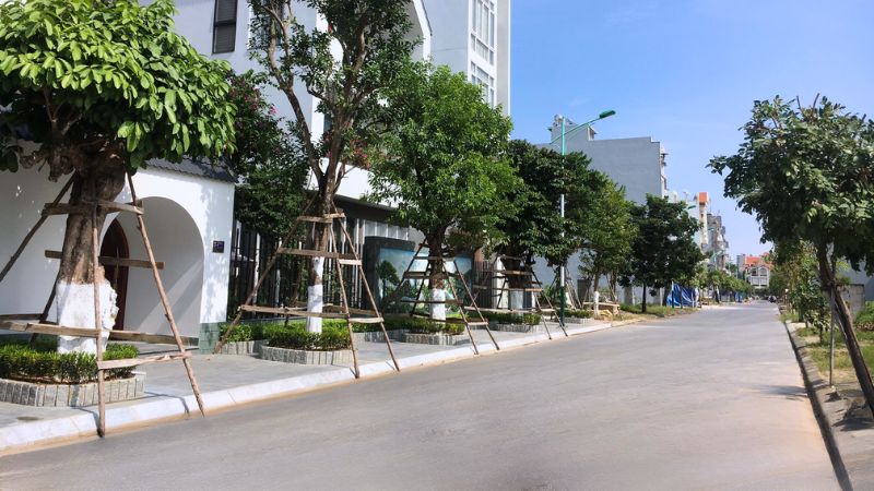 Khu đô thị ICC Hải Phòng: Vị trí, tiện ích, tiềm năng dự án Đường sá nội đô khu đô thị ICC Hải Phòng thảm nhựa rộng rãi