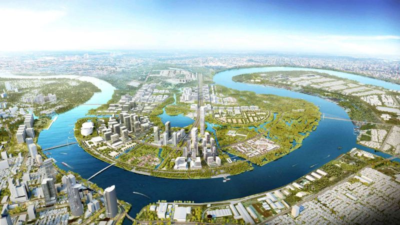 Khu đô thị mới Thủ Thiêm: Vị trí, tiện ích, tiềm năng dự án Tổng quan khu đô thị mới Thủ Thiêm