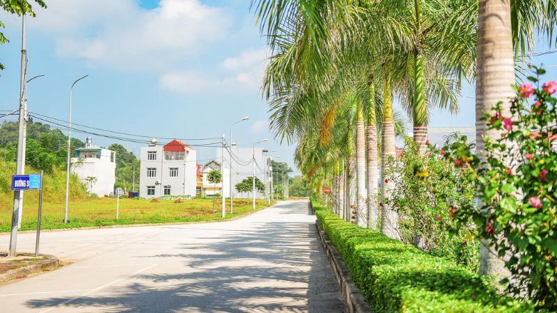 Khu đô thị Nam Hoàng Đồng: Vị trí, tiện ích, tiềm năng dự án Đường nội khu quy hoạch thoáng rộng trong khu đô thị Nam Hoàng Đồng