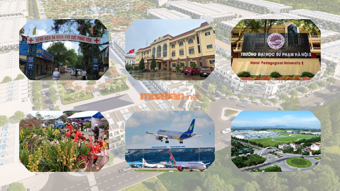 Khu đô thị mới Xuân Hòa: Vị trí, tiện ích, tiềm năng dự án Một số tiện ích ngoại khu nổi bật xung quanh Khu đô thị mới Xuân Hòa