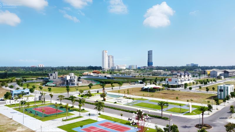 Khu đô thị 7B Điện Ngọc: Vị trí, tiện ích, tiềm năng dự án Hạ tầng đường nội khu quy hoạch rộng rãi của khu đô thị 7B Điện Ngọc