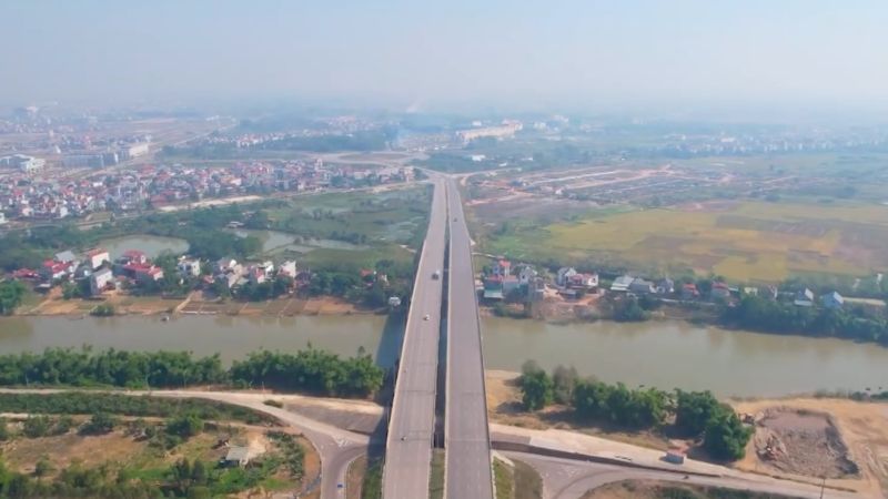 Khu đô thị phía Nam thành phố Bắc Giang: Vị trí, tiện ích, tiềm năng dự án Cầu Đồng Sơn, các tuyến đường cao tốc giúp cư dân phía Nam thành phố Bắc Giang dễ di chuyển
