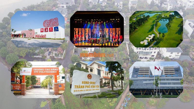 Khu đô thị sinh thái sông Hồng Nam Đầm Vạc: Vị trí, tiện ích, tiềm năng dự án Một số tiện ích ngoại khu nổi bật xung quanh KĐT sông Hồng Nam Đầm Vạc