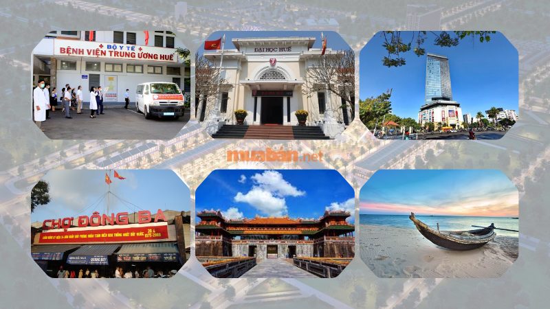 Khu đô thị Royal Park Huế: Vị trí, tiện ích, tiềm năng dự án Một số tiện ích ngoại khu nổi bật lân cận dự án Royal Park Huế