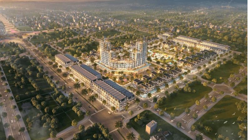Khu đô thị cao cấp Trần Lãm: Vị trí, tiện ích, tiềm năng dự án Toàn cảnh khu đô thị cao cấp Trần Lãm (Venus Center City)