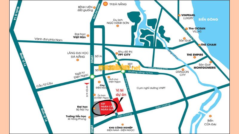 Khu đô thị Ngân Câu - Ngân Giang: Vị trí, tiện ích, tiềm năng dự án Vị trí kết nối thuận tiện của khu đô thị Ngân Câu Ngân Giang