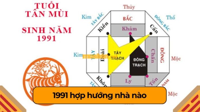 1991-hop-huong-nha-nao Tân Mùi 1991 hợp hướng nhà nào theo phong thủy?