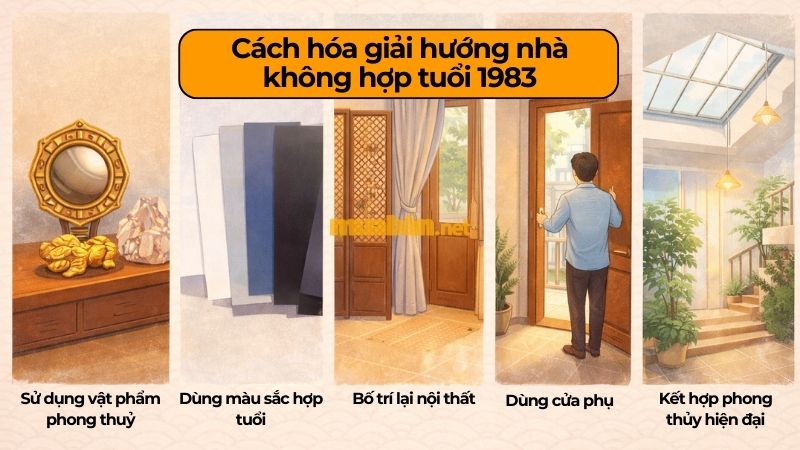 Quý Hợi 1983 hợp hướng nhà nào để ổn định gia đạo, tăng tiến tài lộc 5 cách hóa giải hướng nhà không hợp tuổi 1983