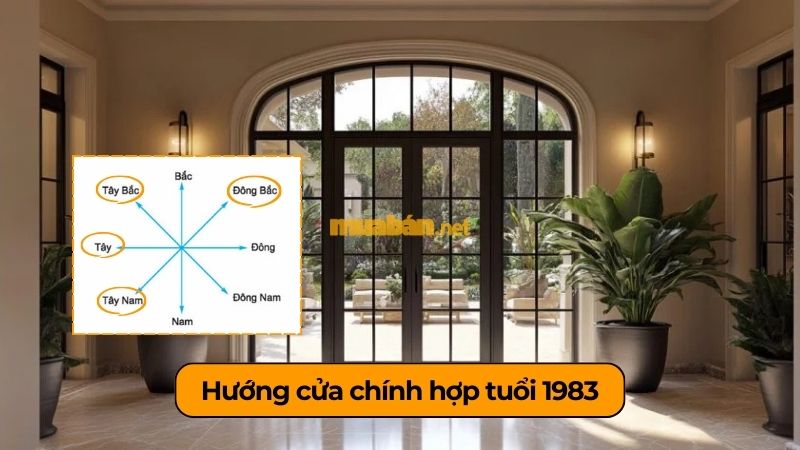 Quý Hợi 1983 hợp hướng nhà nào để ổn định gia đạo, tăng tiến tài lộc Hướng cửa chính hợp tuổi Quý Hợi 1983