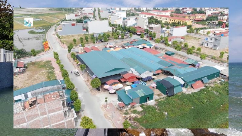 Khu đô thị Hà Phương: Vị trí, tiện ích, tiềm năng dự án Toàn cảnh khu chợ Hà Phương Khu đô thị Hà Phương Thanh Miện Hải Dương