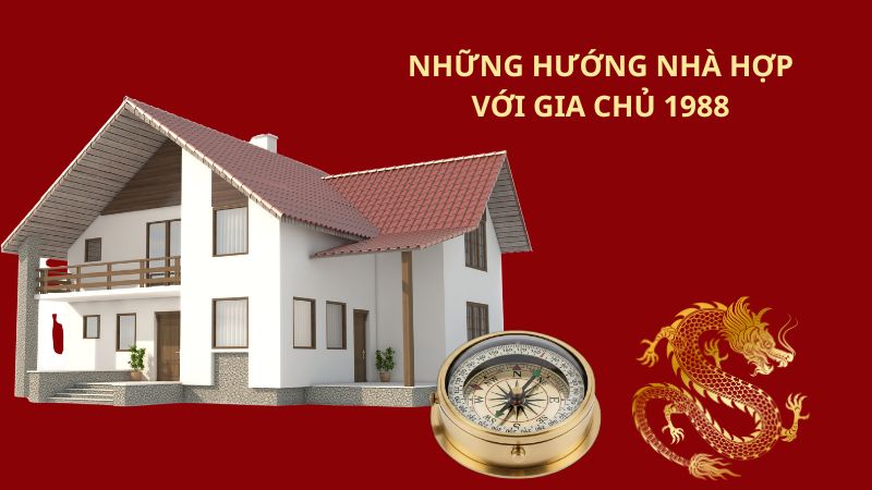 Tuổi Mậu Thìn 1988 hợp hướng nào theo phong thuỷ Bát Trạch Gia chủ 1988 mua nhà hướng nào hợp