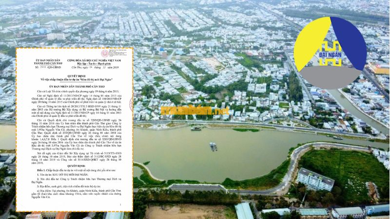 Khu đô thị mới Đại Ngân: Vị trí, tiện ích, tiềm năng dự án Uy tín của dự án Đại Ngân được đảm bảo bởi Công ty TNHH Thương mại Dịch vụ Đại Ngân