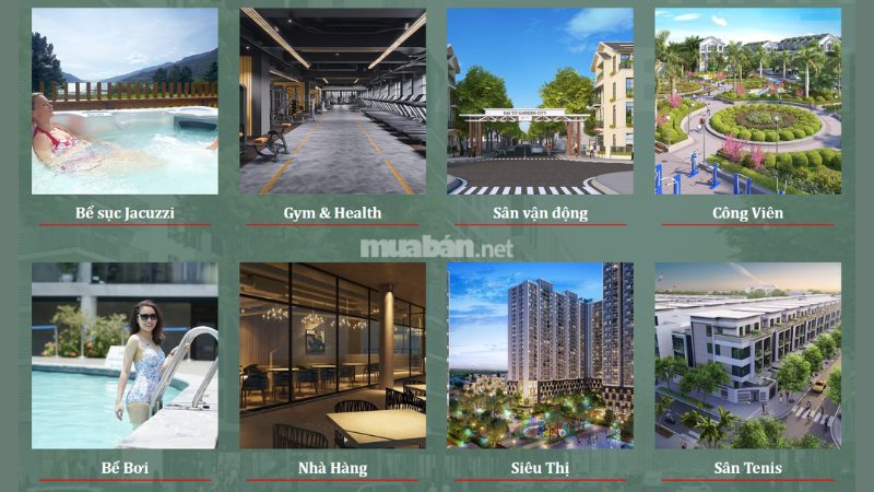 Khu đô thị Garden City: Vị trí, tiện ích, tiềm năng dự án Một số tiện ích nội khu của dự án Hanoi Garden City