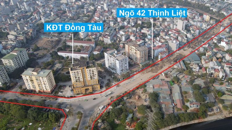 Khu đô thị Đồng Tàu Hoàng Mai: Vị trí, tiện ích và tiềm năng Quy hoạch và hạ tầng khu đô thị Đồng Tàu