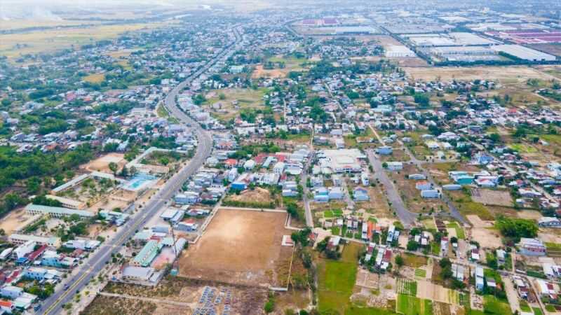 Khu đô thị số 4 Điện Nam Điện Ngọc: Vị trí, tiện ích, tiềm năng dự án Tổng quan dự án khu đô thị số 4 Điện Nam Điện Ngọc nhìn từ trên cao (Nguồn: Guland)