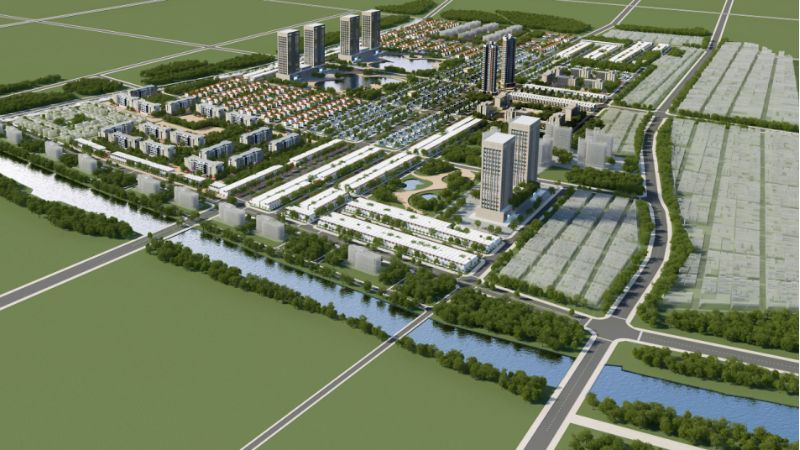 Khu đô thị Kiến Giang Thái Bình: Vị trí, tiện ích, tiềm năng dự án Bản vẽ quy hoạch và hạ tầng khu đô thị Kiến Giang Thái Bình