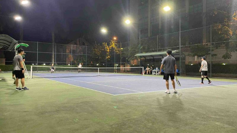 Khu đô thị số 4 Điện Nam Điện Ngọc: Vị trí, tiện ích, tiềm năng dự án Khu tennis ngoài trời tại khu đô thị số 4 giúp cư dân rèn luyện sức khỏe, giải trí (Nguồn: Báo Lao động)