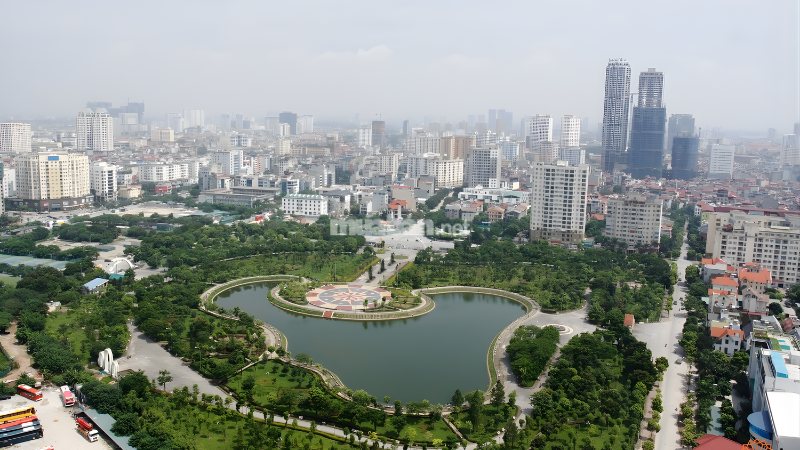 Khu đô thị mới Cầu Giấy Hà Nội: Quy hoạch hiện đại ở phía Tây Toàn cảnh Khu đô thị mới Cầu Giấy
