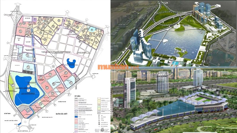 Khu đô thị mới Cầu Giấy Hà Nội: Quy hoạch hiện đại ở phía Tây Mặt bằng quy hoạch tổng thể và hạ tầng của khu đô thị mới Cầu Giấy