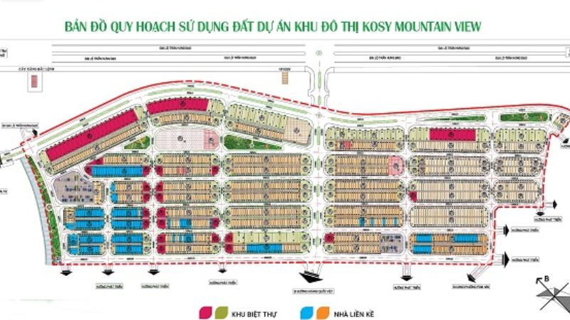 Khu đô thị Kosy Lào Cai: Vị trí, tiện ích, tiềm năng đầu tư Quy hoạch hạ tầng của khu đô thị Kosy Lào Cai