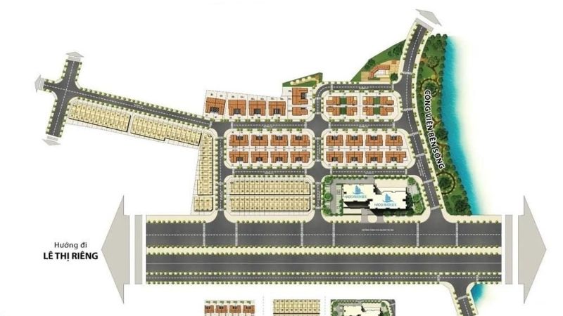 Khu đô thị Hà Đô Thới An: Vị trí, tiện ích, tiềm năng dự án Bản đồ quy hoạch khu đô thị Hà Đô Thới An