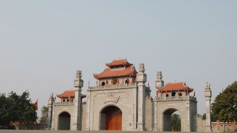 Khu đô thị Việt Trì: Vị trí, tiện ích, tiềm năng dự án Di tích Đền Hùng (Nguồn: Báo Tiền Phong)