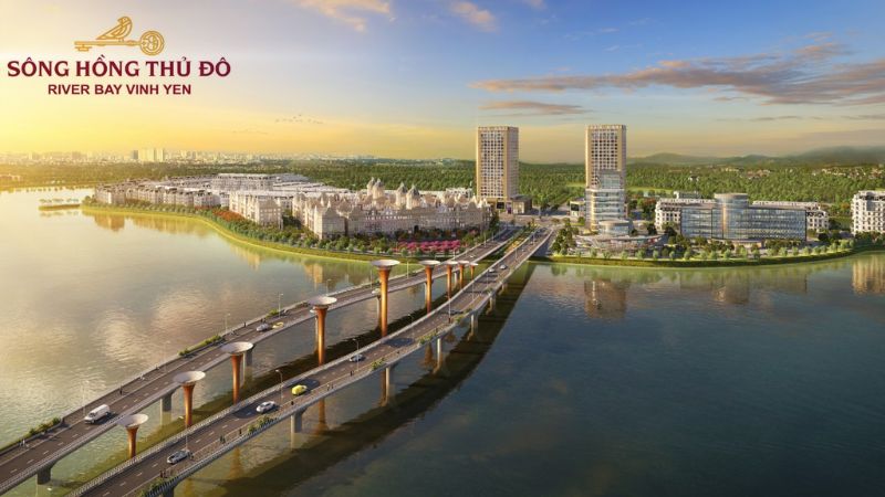 Khu đô thị Việt Trì: Vị trí, tiện ích, tiềm năng dự án Dự án River Bay Vĩnh Yên của Công ty Cổ phần Tập đoàn Sông Hồng Thủ Đô (Nguồn: Sông Hồng Thủ Đô Group)