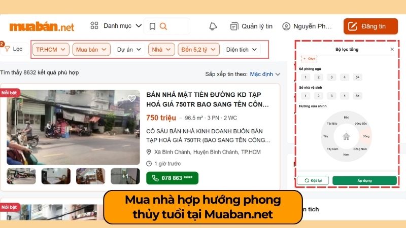 Ngày tốt nhập trạch tháng 10 năm 2026 suôn sẻ, may mắn Mua nhà với bộ lọc chi tiết tại Muaban.net